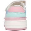 imageNautica Kids Girls Sneakers with Adjustable Strap and Bungee Straps  Comfortable Casual Shoes ToddlerLittle KidWhite Pastelgrosvenor