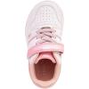 imageNautica Kids Girls Sneakers with Adjustable Strap and Bungee Straps  Comfortable Casual Shoes ToddlerLittle KidWhite Pink Iridescentmilra