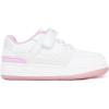 imageNautica Kids Girls Sneakers with Adjustable Strap and Bungee Straps  Comfortable Casual Shoes ToddlerLittle KidWhite Pinkgrosvenor