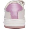 imageNautica Kids Girls Sneakers with Adjustable Strap and Bungee Straps  Comfortable Casual Shoes ToddlerLittle KidWhite Pinkstafford