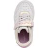 imageNautica Kids Girls Sneakers with Adjustable Strap and Bungee Straps  Comfortable Casual Shoes ToddlerLittle KidWhite Pinkstafford