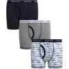 Navy Print/Grey/Navy-3pk