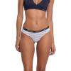 imageNautica Womens Cotton Thong Underwear Set 5PackGrey Multi LogoBlackMd Heather GreyStonewashBlack