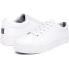 imageNautica Womens LaceUp Fashion Sneakers  LowTop Casual Walking ampamp Tennis Shoes with Platform or Regular HeelAelisawhite