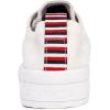 imageNautica Womens LaceUp Fashion Sneakers  LowTop Casual Walking ampamp Tennis Shoes with Platform or Regular HeelAsariawhite