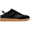 imageNautica Womens LaceUp Fashion Sneakers  LowTop Casual Walking ampamp Tennis Shoes with Platform or Regular HeelBlackkeota