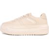 imageNautica Womens LaceUp Fashion Sneakers  LowTop Casual Walking ampamp Tennis Shoes with Platform or Regular HeelBonerayburn