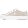 imageNautica Womens LaceUp Fashion Sneakers  LowTop Casual Walking ampamp Tennis Shoes with Platform or Regular HeelLight Sand