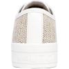 imageNautica Womens LaceUp Fashion Sneakers  LowTop Casual Walking ampamp Tennis Shoes with Platform or Regular HeelLight Sand