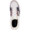 imageNautica Womens LaceUp Fashion Sneakers  LowTop Casual Walking ampamp Tennis Shoes with Platform or Regular HeelRed White Bluenachez