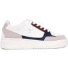 imageNautica Womens LaceUp Fashion Sneakers  LowTop Casual Walking ampamp Tennis Shoes with Platform or Regular HeelRed White Bluenachez