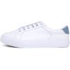 imageNautica Womens LaceUp Fashion Sneakers  LowTop Casual Walking ampamp Tennis Shoes with Platform or Regular HeelRivkawhite
