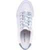 imageNautica Womens LaceUp Fashion Sneakers  LowTop Casual Walking ampamp Tennis Shoes with Platform or Regular HeelRivkawhite