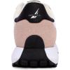 imageNautica Womens LaceUp Fashion Sneakers  LowTop Casual Walking ampamp Tennis Shoes with Platform or Regular HeelSand Black Whitephlo