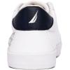 imageNautica Womens LaceUp Fashion Sneakers  LowTop Casual Walking ampamp Tennis Shoes with Platform or Regular HeelSatsuwhite