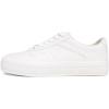 imageNautica Womens LaceUp Fashion Sneakers  LowTop Casual Walking ampamp Tennis Shoes with Platform or Regular HeelWhite