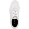 imageNautica Womens LaceUp Fashion Sneakers  LowTop Casual Walking ampamp Tennis Shoes with Platform or Regular HeelWhite
