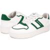 imageNautica Womens LaceUp Fashion Sneakers  LowTop Casual Walking ampamp Tennis Shoes with Platform or Regular HeelWhite Greenknottingwood