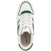 imageNautica Womens LaceUp Fashion Sneakers  LowTop Casual Walking ampamp Tennis Shoes with Platform or Regular HeelWhite Greenknottingwood
