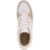 imageNautica Womens LaceUp Fashion Sneakers  LowTop Casual Walking ampamp Tennis Shoes with Platform or Regular HeelWhite Greynachez