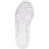imageNautica Womens LaceUp Fashion Sneakers  LowTop Casual Walking ampamp Tennis Shoes with Platform or Regular HeelWhite Silversendera