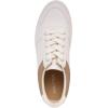 imageNautica Womens LaceUp Fashion Sneakers  LowTop Casual Walking ampamp Tennis Shoes with Platform or Regular HeelWhite Taupe