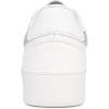 imageNautica Womens LaceUp Fashion Sneakers  LowTop Casual Walking ampamp Tennis Shoes with Platform or Regular HeelWhitelarissa