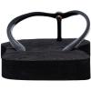 imageNautica Womens Thong Strap Sandal  Casual FlipFlop for Beach Pool and Everyday ComfortBlack Circle