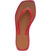 imageNautica Womens Thong Strap Sandal  Casual FlipFlop for Beach Pool and Everyday ComfortRedhollyhill