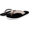 imageNautica Womens Thong Strap Sandal  Casual FlipFlop for Beach Pool and Everyday ComfortTan Stripe