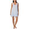 imageNautica Womens Sleeveless Nightgown  Summer Lightweight Tank Sleep Dress Chemise  Lounge and Sleepwear for WomenBlue Stripe