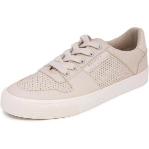 imageNautica Womens LaceUp Fashion Sneakers  LowTop Casual Walking ampamp Tennis Shoes with Platform or Regular HeelCreamivywood