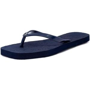imageNautica Womens Thong Strap Sandal  Casual FlipFlop for Beach Pool and Everyday ComfortNavy