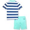 imageNautica Boys 2pc Polo Short SetNavyWhiteGreen