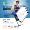 imageNautica Body Tracker Digital Bathroom Scale BluetoothEnabled Smart Scale with BMI Body Fat Muscle Mass Tracking ampamp More Syncs with Smartphone App for Body Composition Tracking 440 LbsNavy Fuschia