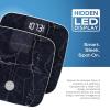 imageNautica Body Tracker Digital Bathroom Scale BluetoothEnabled Smart Scale with BMI Body Fat Muscle Mass Tracking ampamp More Syncs with Smartphone App for Body Composition Tracking 440 LbsBlack Stone
