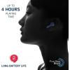 imageNautica T400 True Wireless Earbuds Bluetooth v51 TWS inEar Earphones with Builtin Mic Wireless Bluetooth Earbuds with Charging case Touch Control Ergonomic Design SweatProof USBC Navy