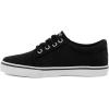 imageNautica Kids Boys LaceUp Fashion Sneakers LowTop Dress Shoes for Youth  Big KidLittle KidBlack Canvas