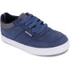 imageNautica Kids Boys LaceUp Fashion Sneakers LowTop Dress Shoes for Youth  Big KidLittle KidNavy Grey Logone