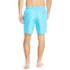 imageNautica Mens 8quot Anchor Print QuickDry SwimMirage Blue