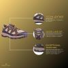 imageNautica Mens Hiking Shoes Durable Trekking Trail  LowHeight Slip Resistant Traction Grip Boots for Indoors ampamp Outdoors Adventures Traveling BackpackingWilliamsoat Honey Gold