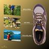 imageNautica Mens Hiking Shoes Durable Trekking Trail  LowHeight Slip Resistant Traction Grip Boots for Indoors ampamp Outdoors Adventures Traveling BackpackingWilliamsoat Honey Gold