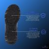 imageNautica Mens Hiking Shoes Durable Trekking Trail  LowHeight Slip Resistant Traction Grip Boots for Indoors ampamp Outdoors Adventures Traveling BackpackingNavy Royalanzo