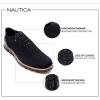 imageNautica Mens Knit Dress Oxford Dress Sneakers Breathable Stylish Lightweight ampamp Comfortable  Ideal for Business or WalkingBlackBlack