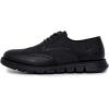 imageNautica Mens Knit Dress Oxford Dress Sneakers Breathable Stylish Lightweight ampamp Comfortable  Ideal for Business or WalkingDenim Black Smooth