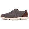 imageNautica Mens Knit Dress Oxford Dress Sneakers Breathable Stylish Lightweight ampamp Comfortable  Ideal for Business or WalkingGreyalon
