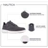 imageNautica Mens Knit Dress Oxford Dress Sneakers Breathable Stylish Lightweight ampamp Comfortable  Ideal for Business or WalkingWeitongrey