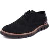 imageNautica Mens Knit Dress Oxford Dress Sneakers Breathable Stylish Lightweight ampamp Comfortable  Ideal for Business or WalkingWrenblack Black