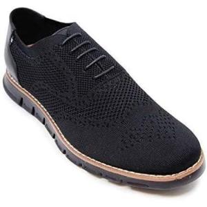 imageNautica Mens Knit Dress Oxford Dress Sneakers Breathable Stylish Lightweight ampamp Comfortable  Ideal for Business or WalkingBlackBlack