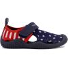imageNautica Kids Protective Water ShoeClosedToe Sport Sandal Boy  Girl Big KidLittle KidToddlerStars and Stripes